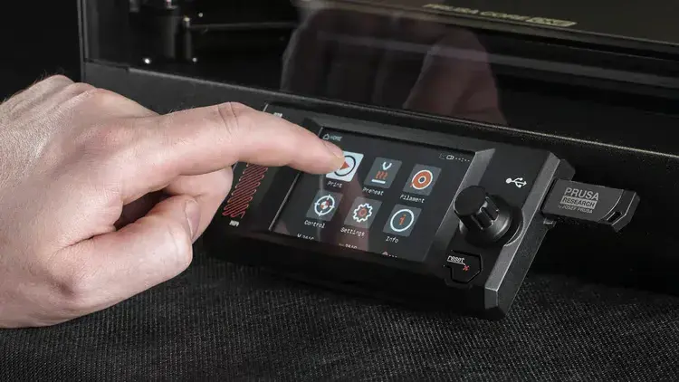 Prusa CORE One L er udstyret med et accelerometer