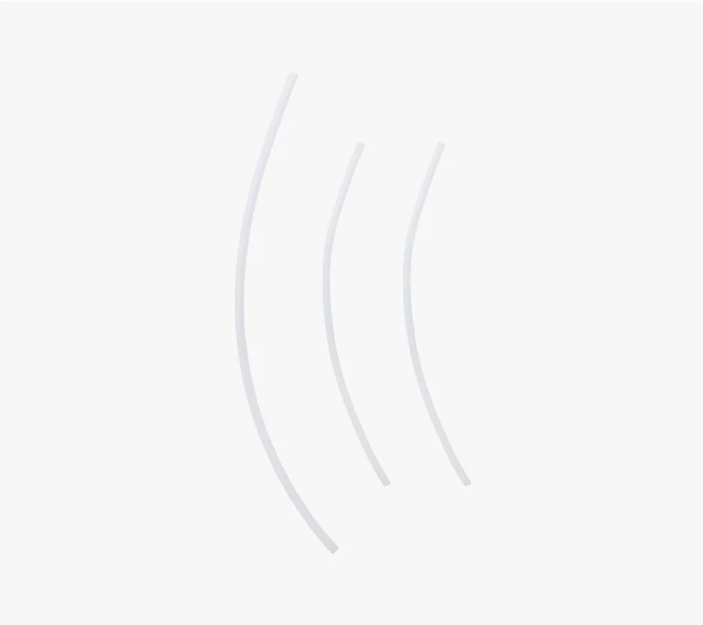 PTFE Rør (263 mm*2 + 900 mm*1)