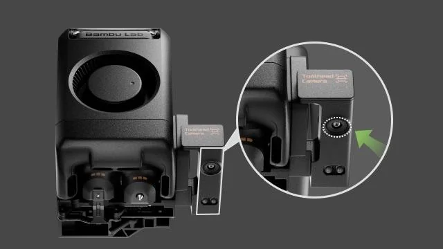 Bambu Lab X2D bowden ekstruder