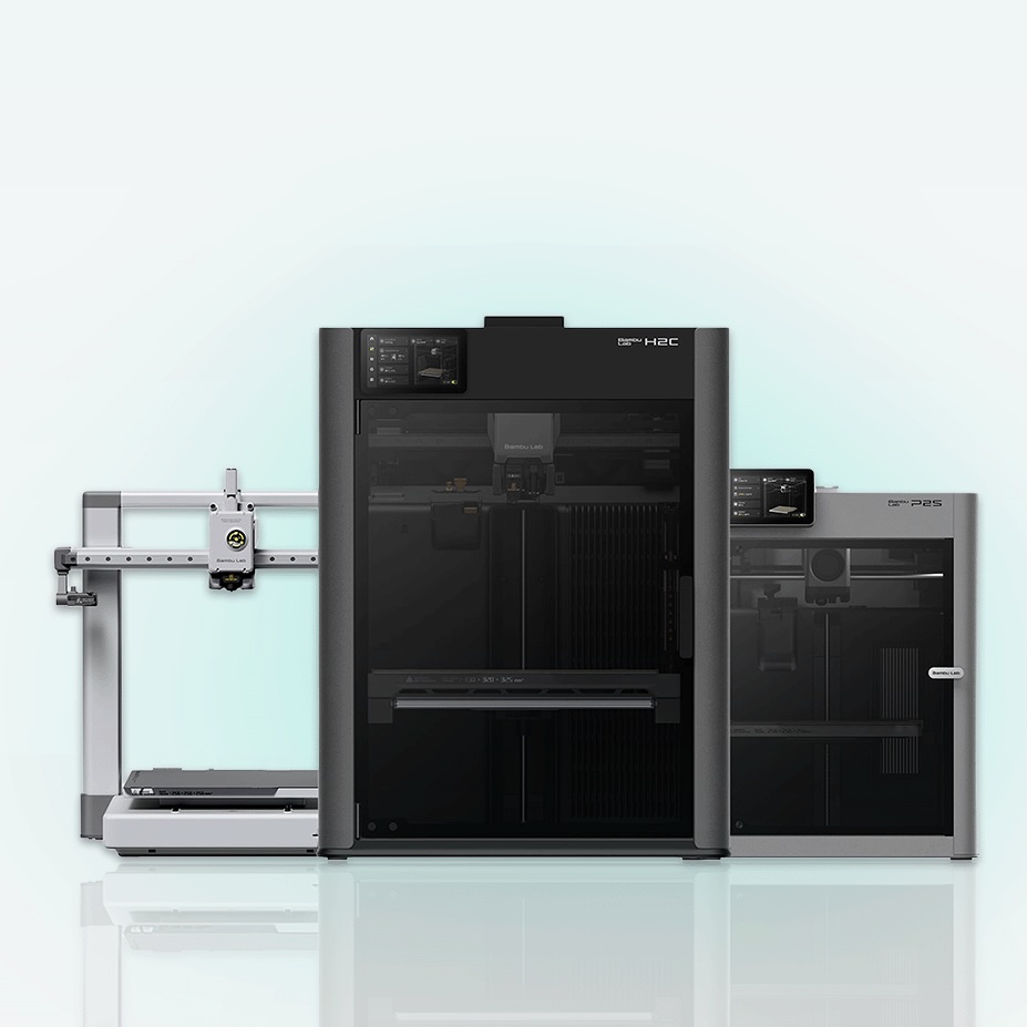 Oversigt over alle Bambu Lab 3D-printere