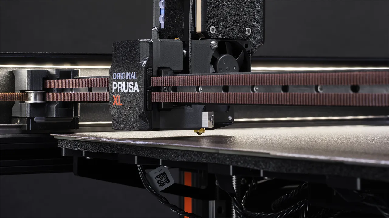 Original Prusa XL - Automatisk kalibrering før hvert print