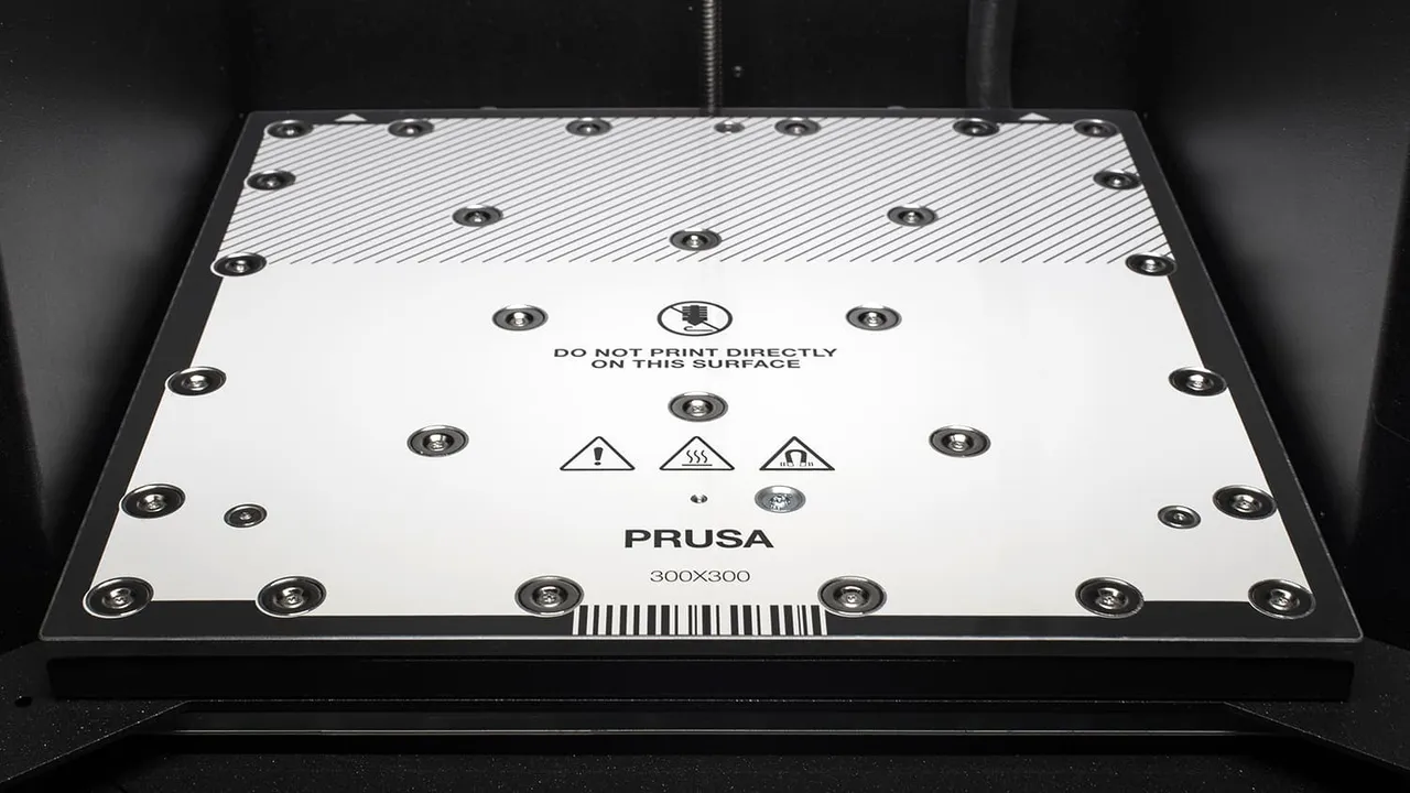 Prusa CORE One L - AC-varmebord med konvektionsvarme