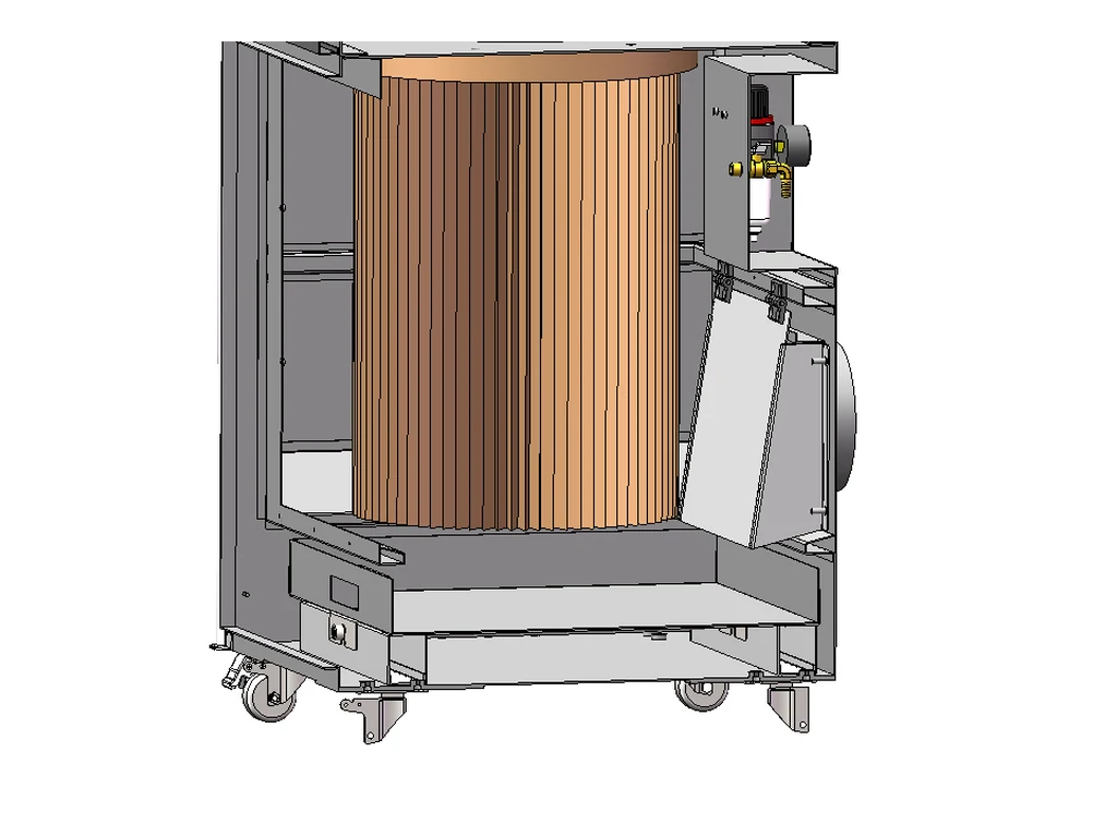 Pure-Air FGS-800 - PTFE-patron med mineralpulver