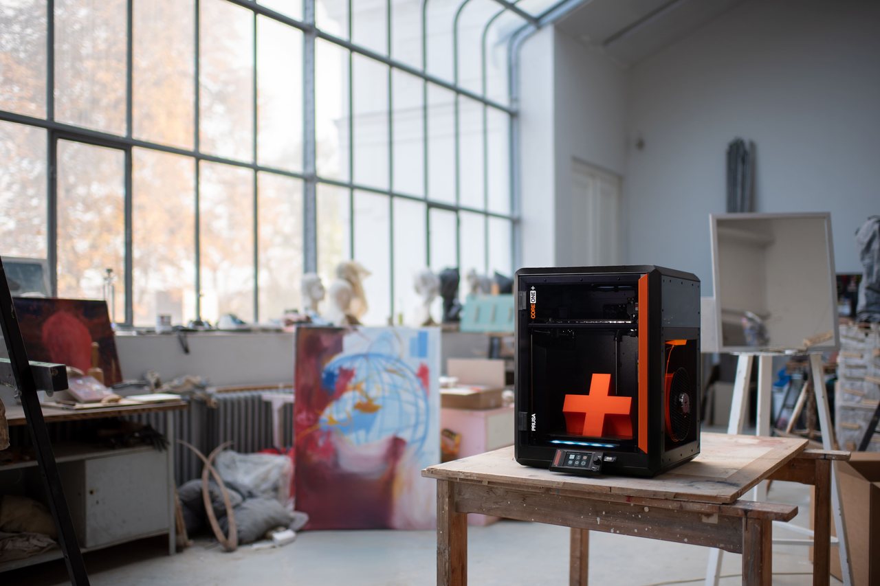 Prusa CORE One+ i kunstatelier