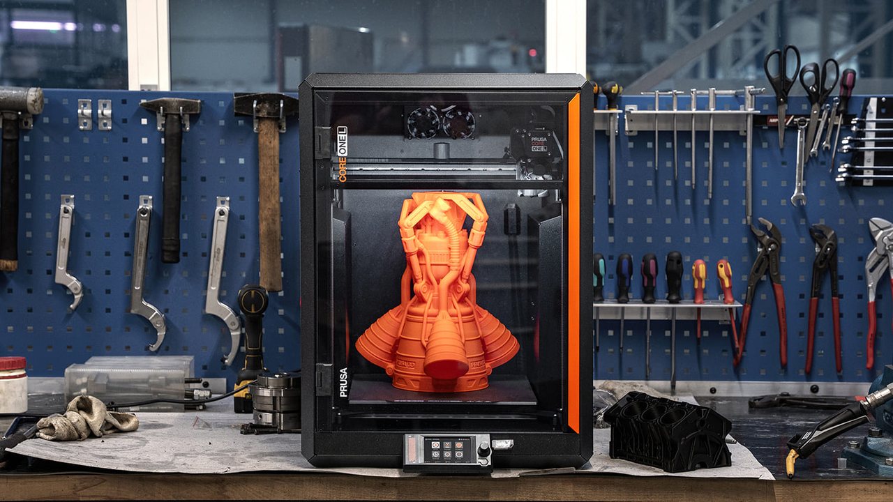 Prusa CORE One L med stort print