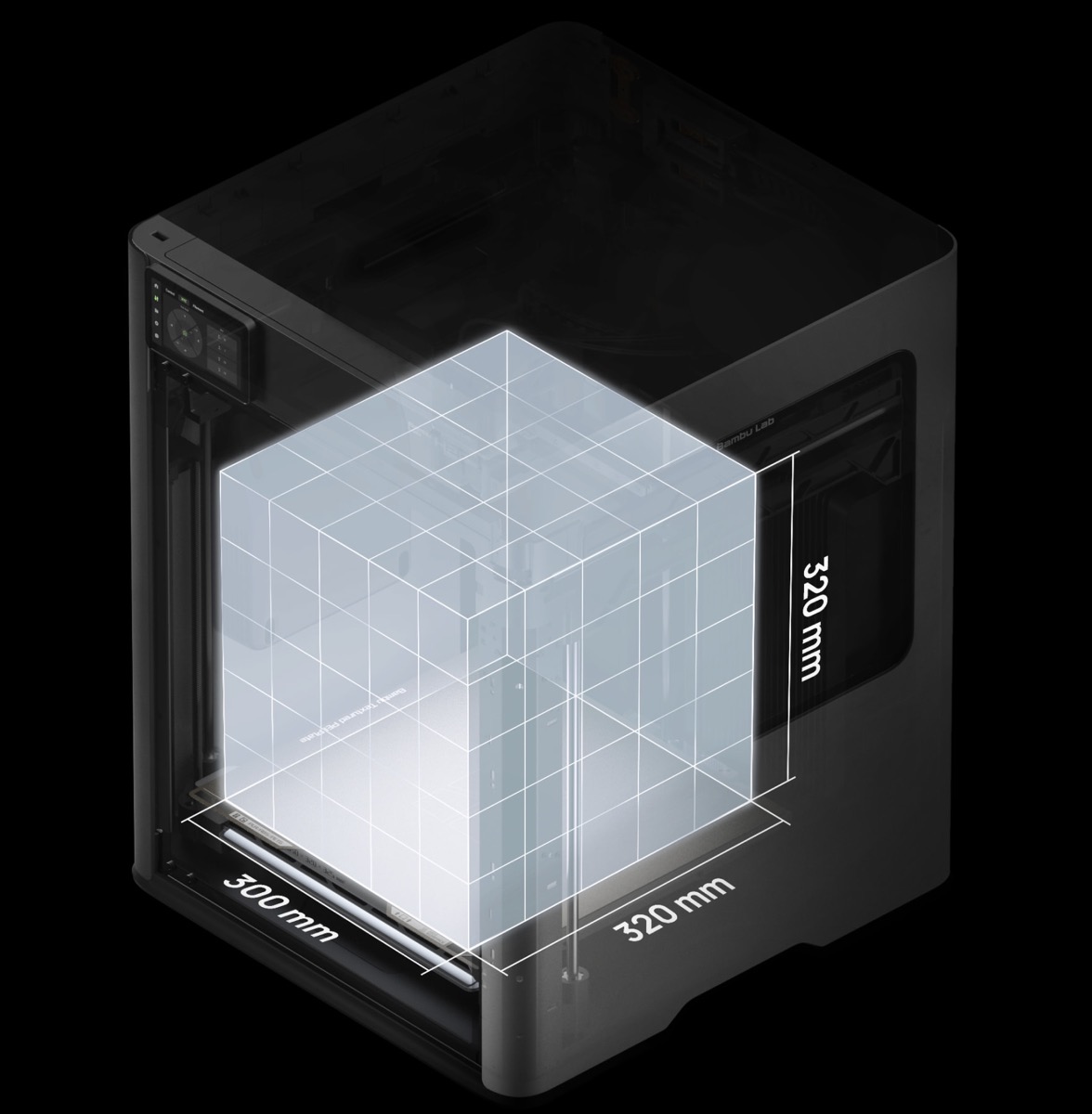 Bambu Lab H2D Combo - Plads til store emner