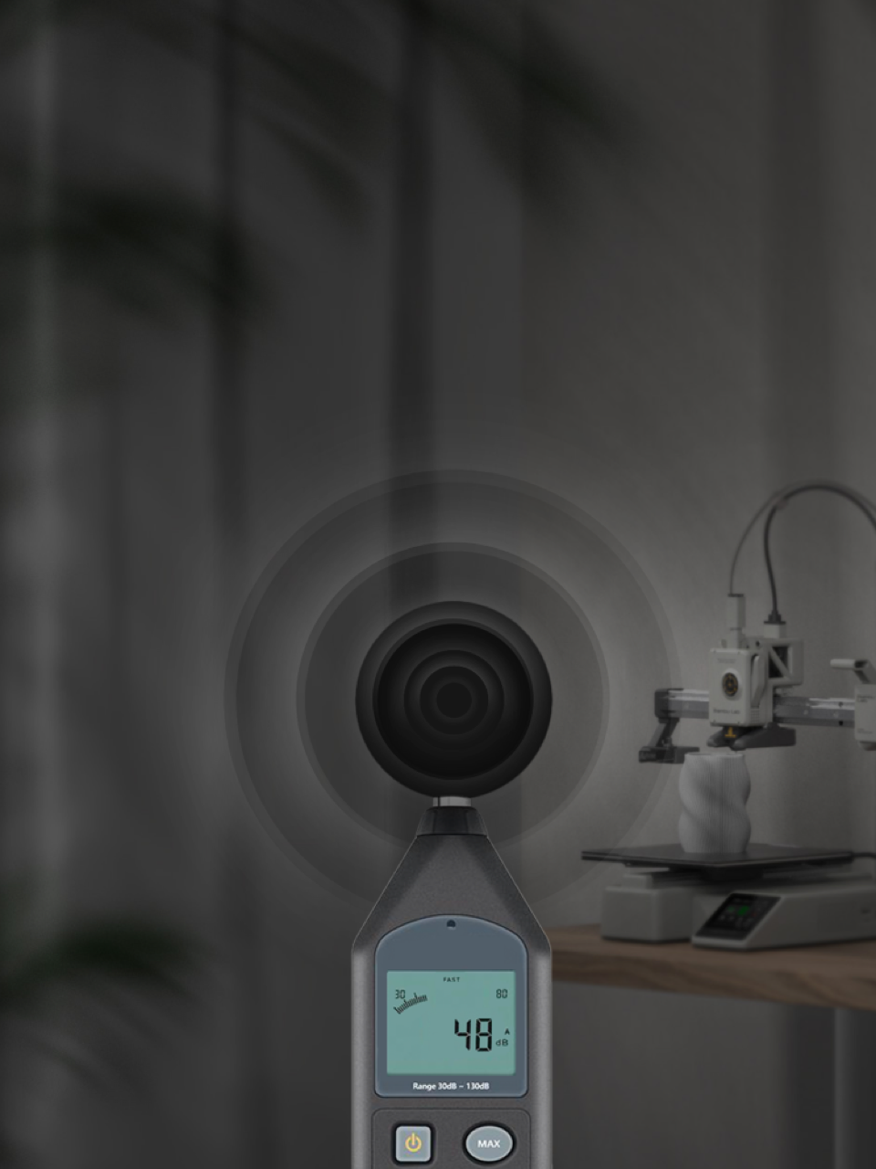 Bambu Lab A1 - Active Motor Noise Cancelling