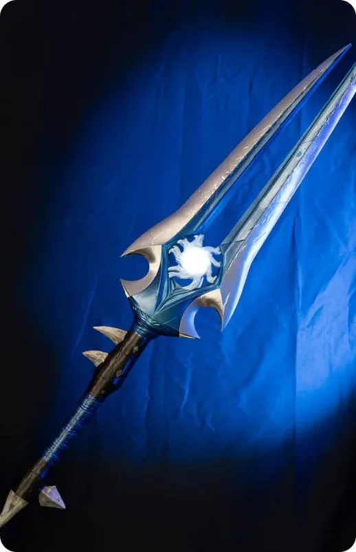 3D-printet sværd-prop