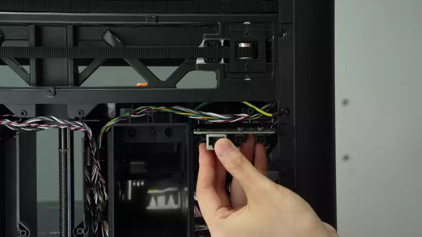 Montering af Ethernet-kortet på plads