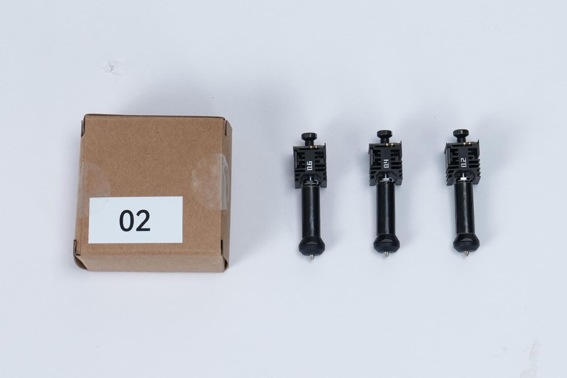 Vortek induktions-hotends i 0,4 mm, 0,6 mm og 0,2 mm