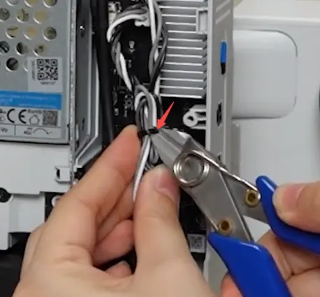 Overklipning af strips paa A1 mini
