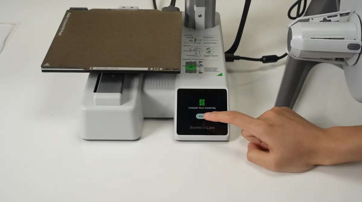 A1 mini under automatisk kalibrering