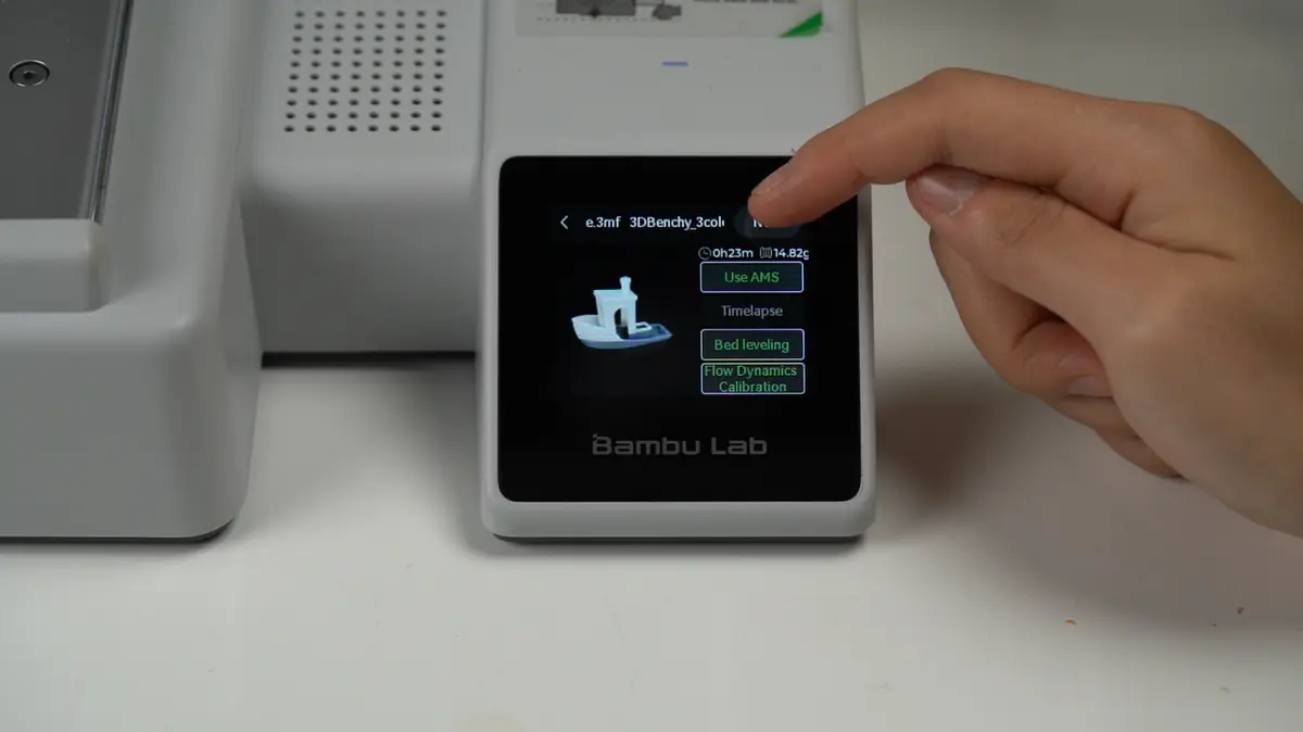 Aktivering af Use AMS samt bedniveauering og flowdynamik-kalibrering