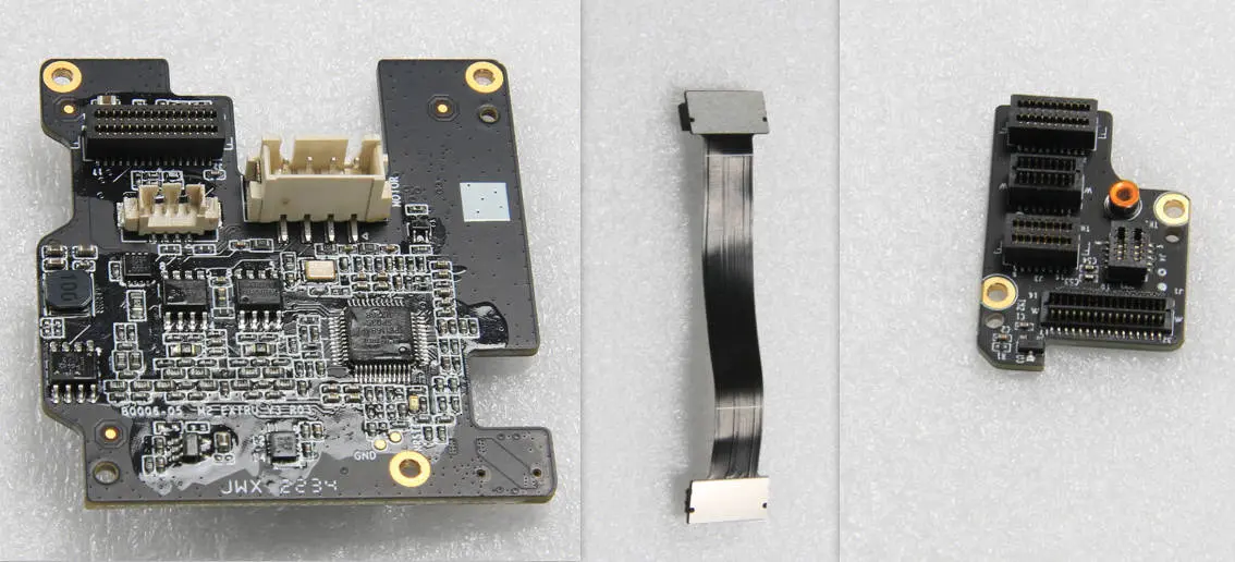 TH Board, FPC-kabel og Extruder Connection Board til P1P/P1S