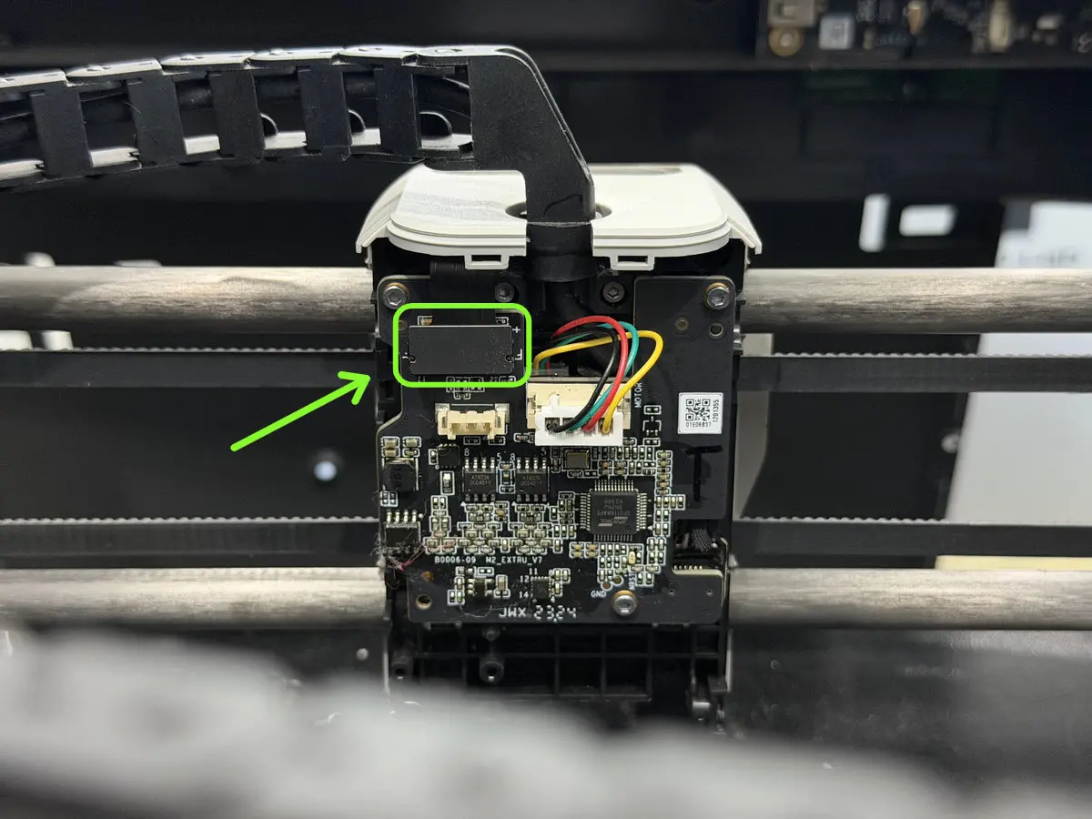 Afbryd FPC-kablet fra TH Board