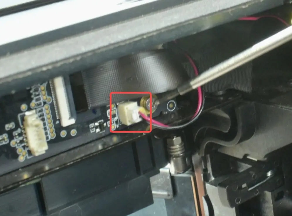 LED-kablerne tilsluttes AP board