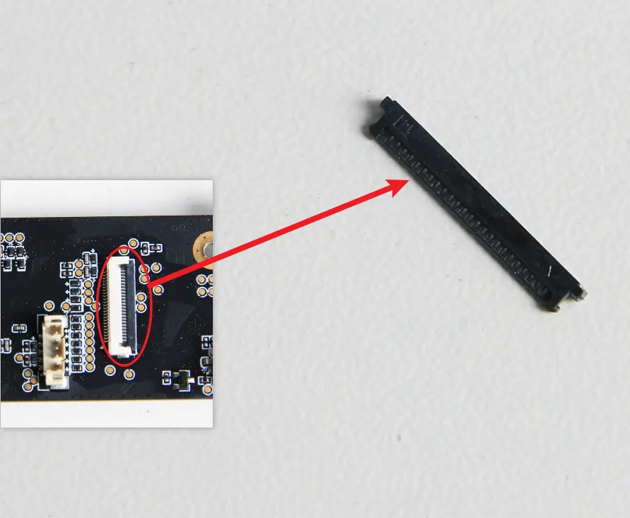 Clips på AP board i en P1P-printer