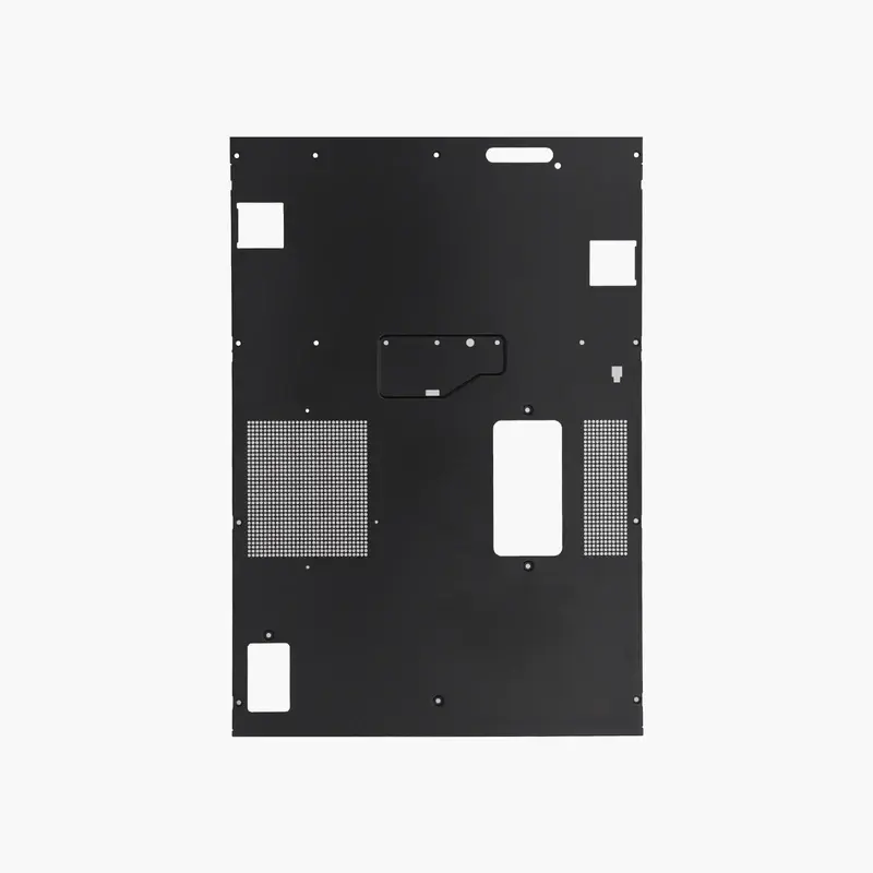 Sort metalbagpanel til Bambu Lab P1-serien