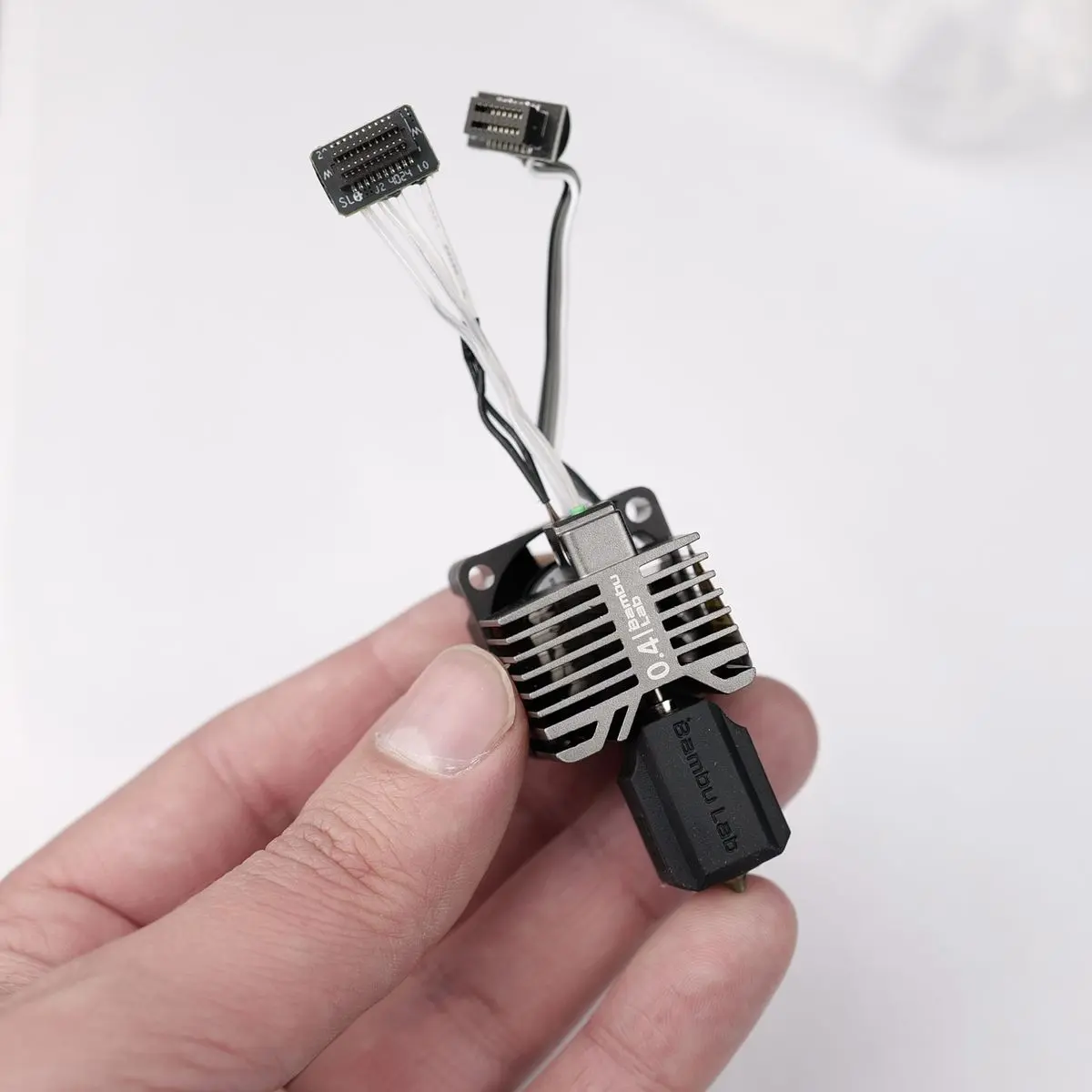 Hotend fjernet fra printeren