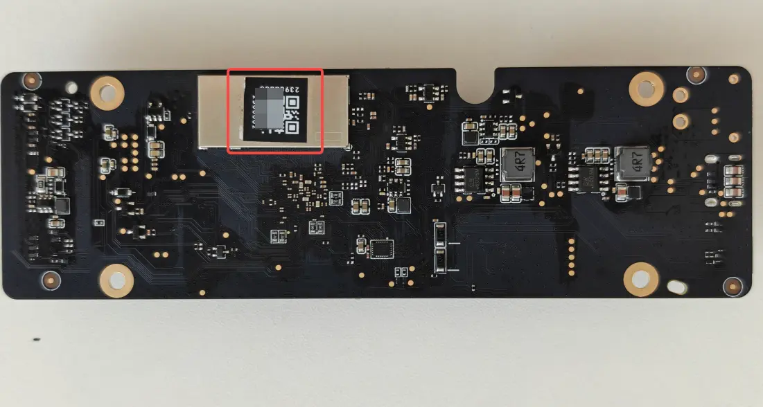 Serienummer pa AP board