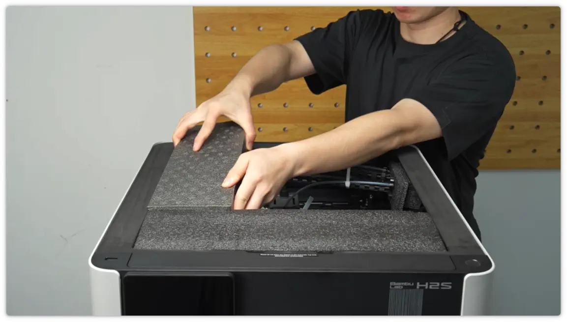 Tilbehørskassen tages ud af printeren