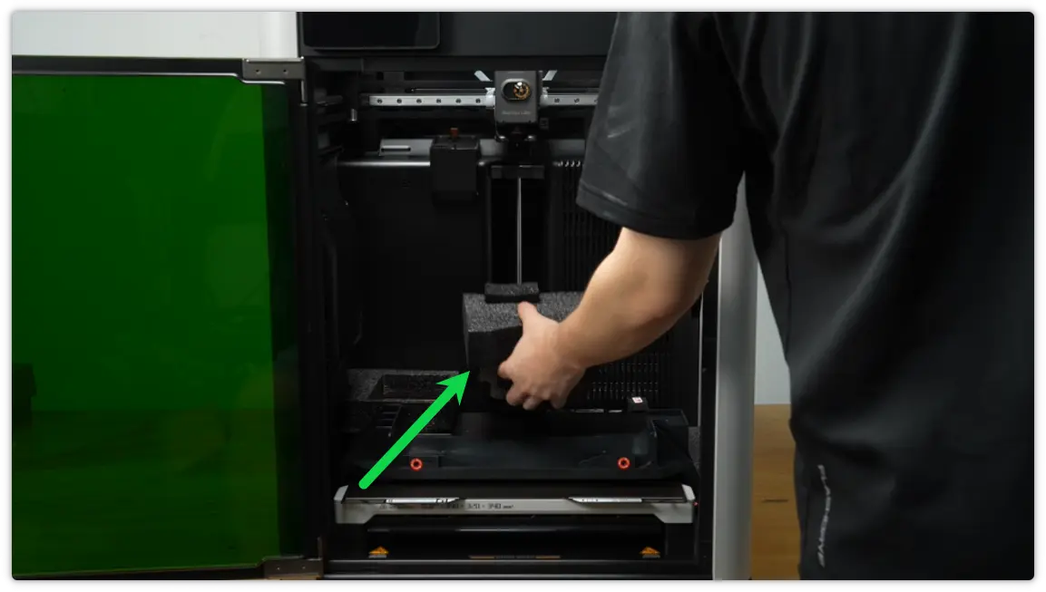 Skumstykker fjernes fra AMS 2 Pro