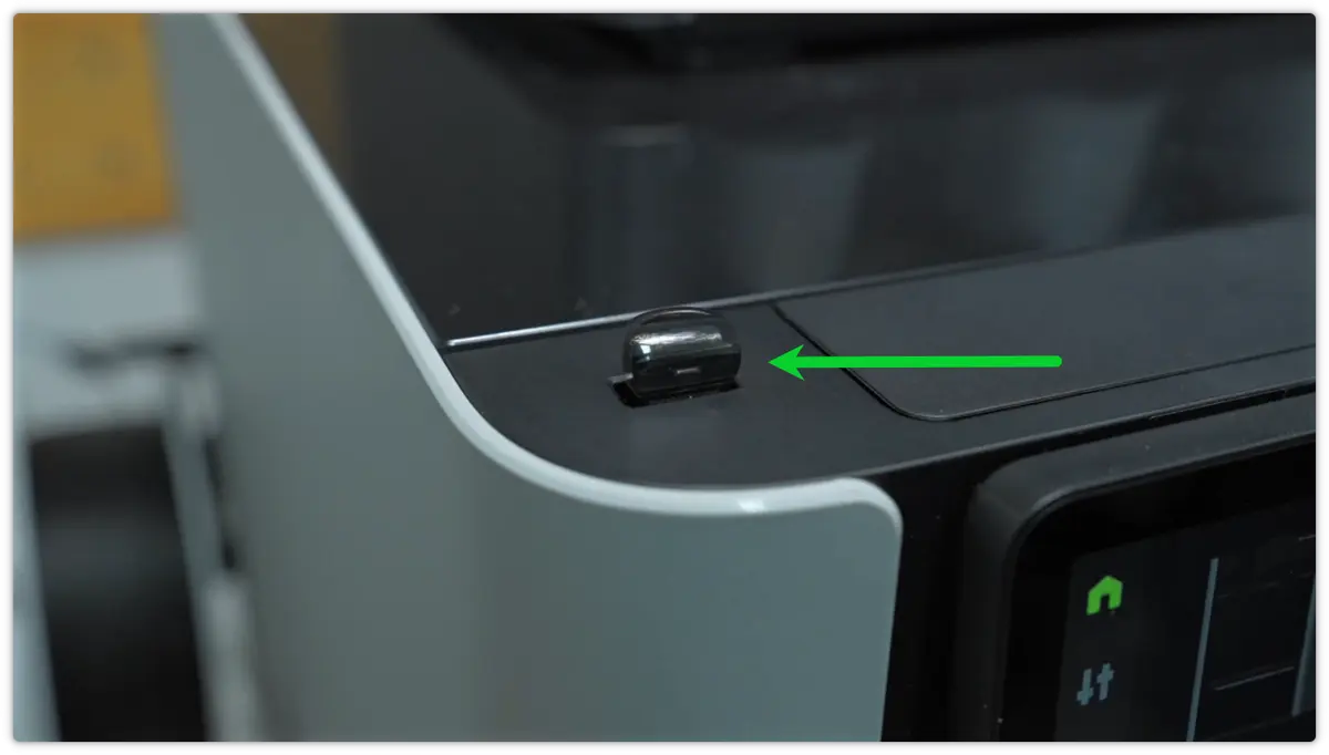USB-stik sat i H2S til time-lapse-optagelse