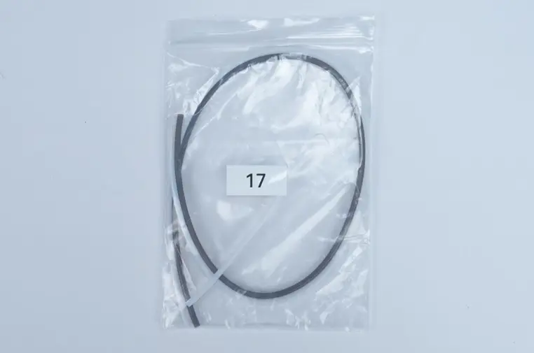 PTFE-slanger i 610 mm, 590 mm og 185 mm
