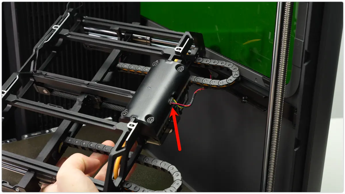 Monter induktions-hotend-rack-enheden