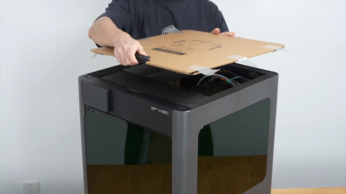 Tag toplåget af printeren