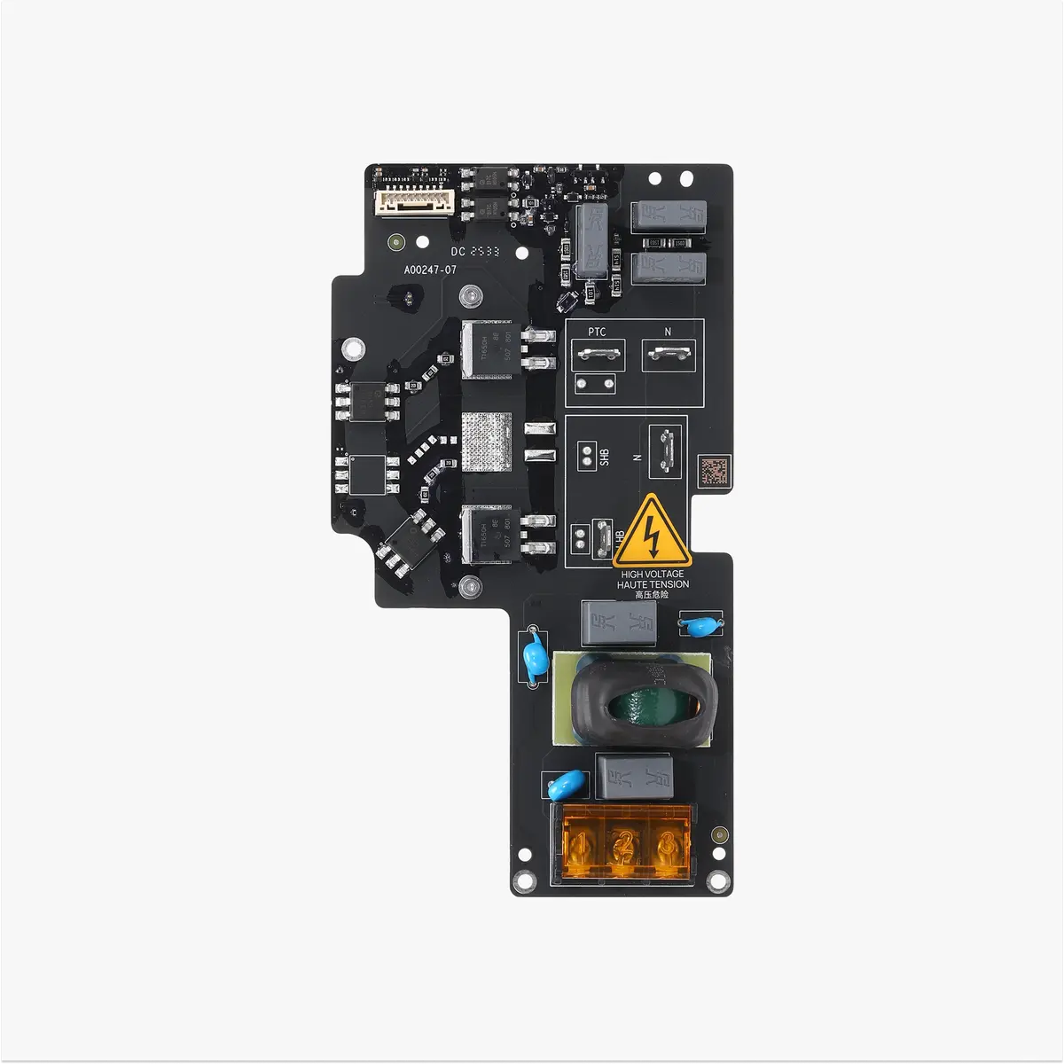 X2D AC-print set ovenfra