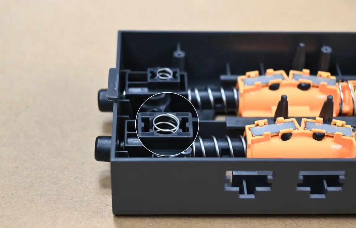 Filamentregistrering uden filament, magnet væk fra sensoren