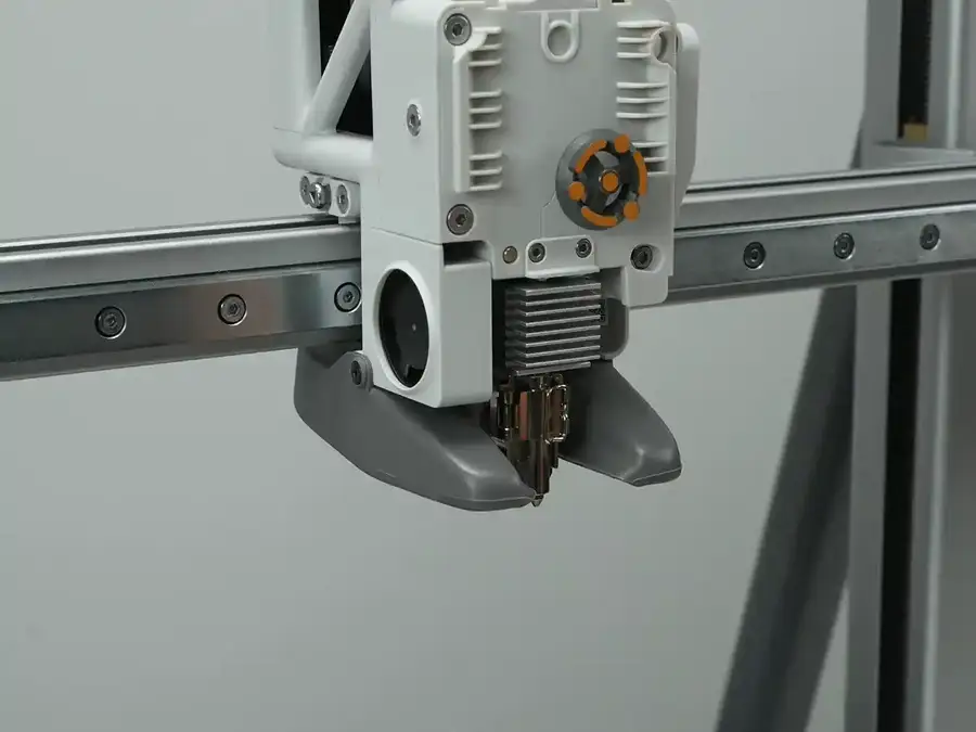 Hotend tages af køleribben på A2L