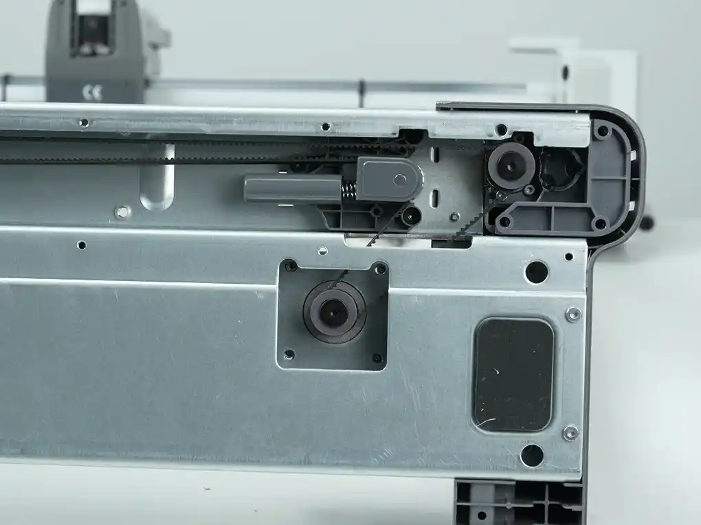 Z-aksemotoren tages ud af A2L printeren