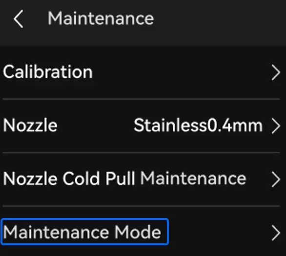 Dysetemperaturen sættes til 220 grader i maintenance mode