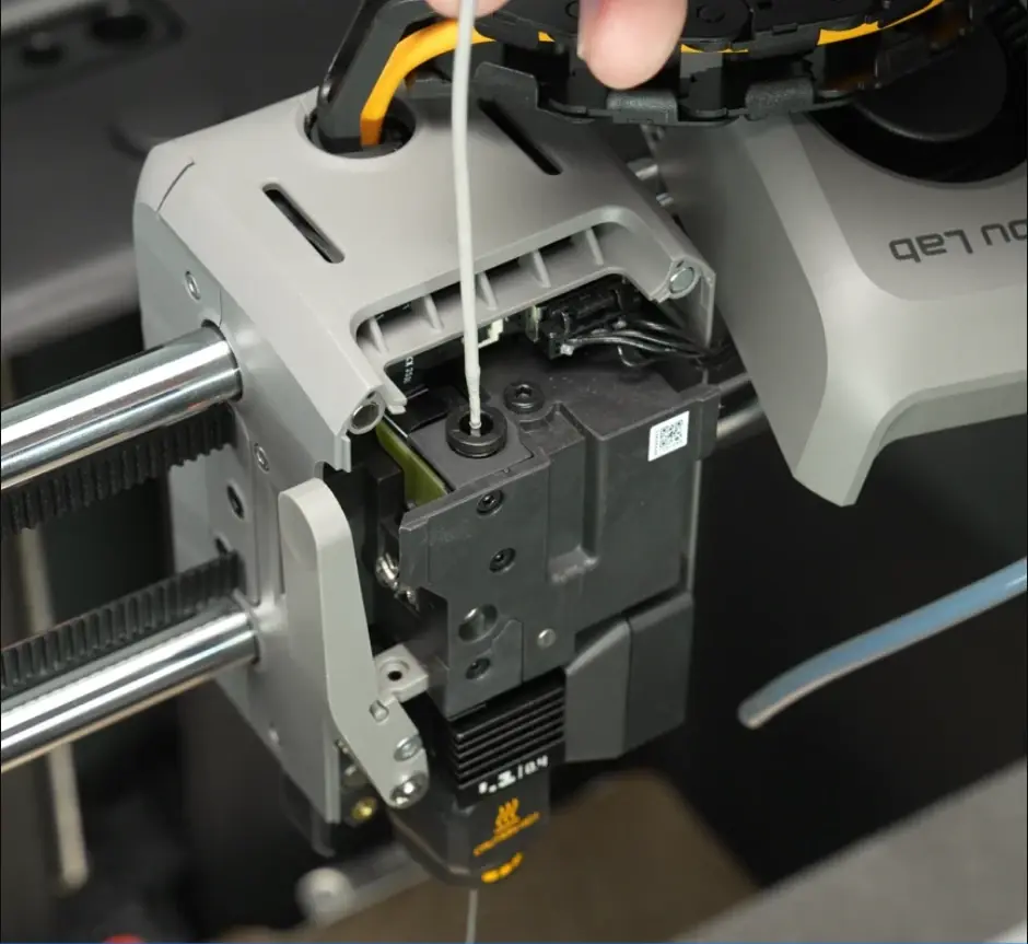 Filament trukket ud efter cold pull på P2S