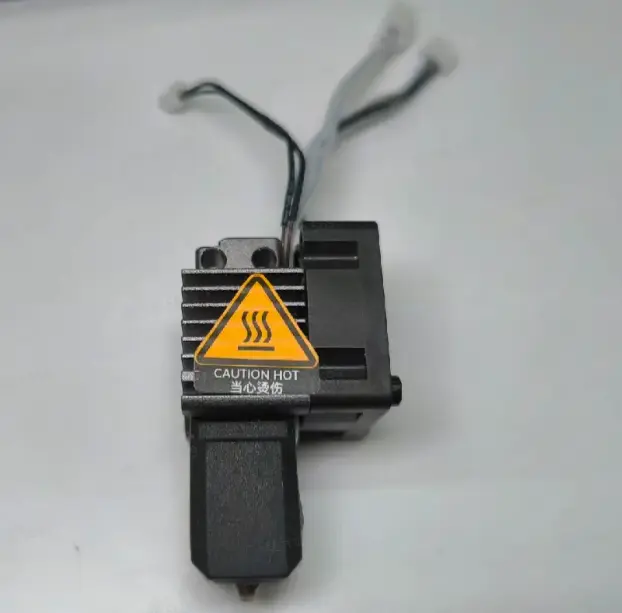 Forkert hotend-blæserinstallation set forfra