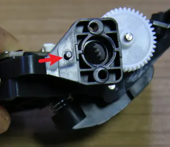 AMS Internal Hub Motor monteret i filament-hubben