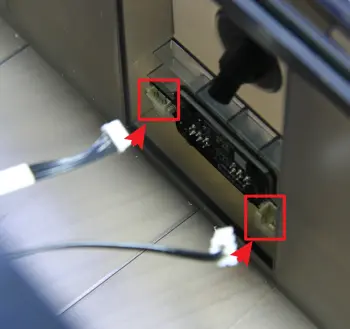 Tilslut AMS 485-kabel og strømkabel