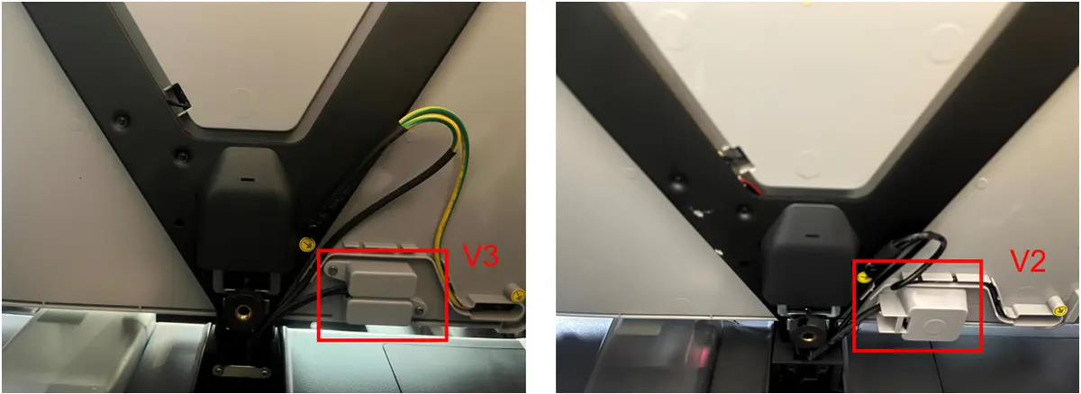 Sammenligning af V2- og V3-varmeplade