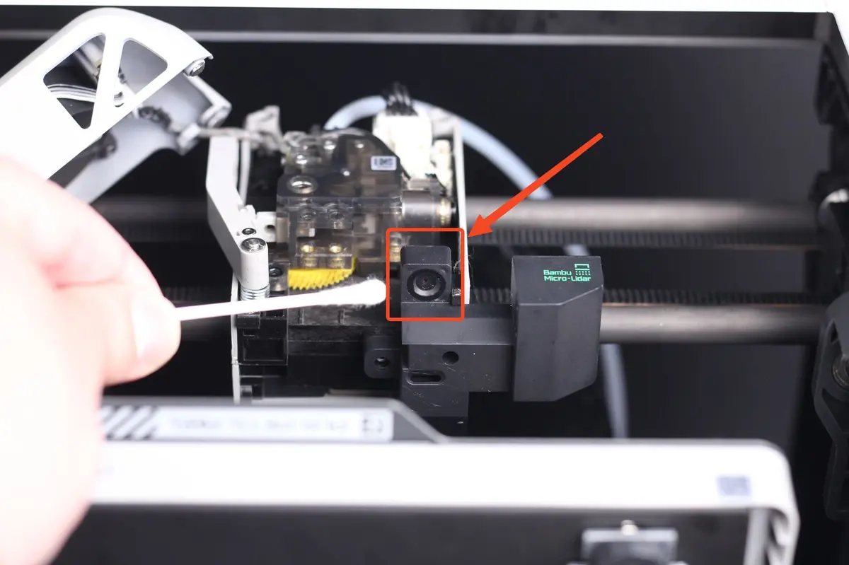 Bambu Micro Lidar-enhed på X1-printer