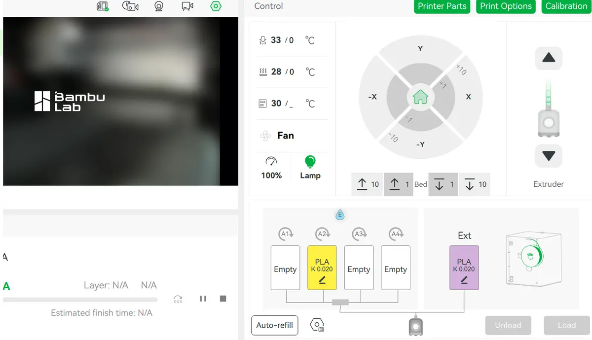 Filamentkonfiguration i Bambu Studio-softwaren