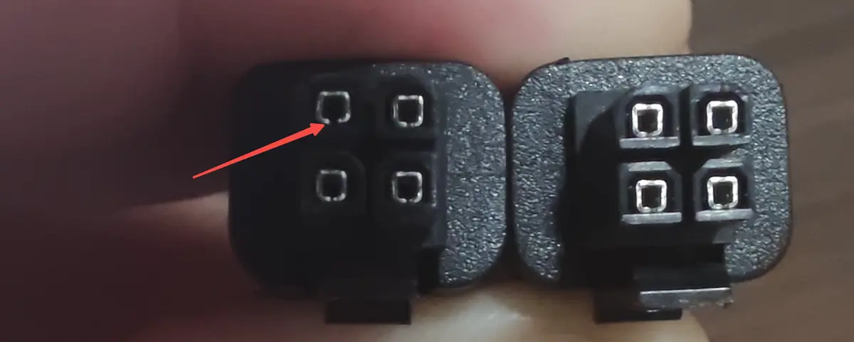 Kontrol af stikben på 4Pin og 6Pin Bambu Bus-kabel