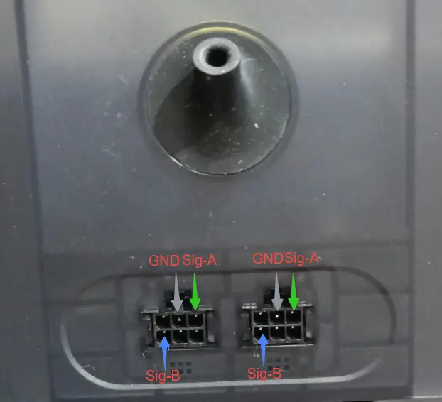 Måling af modstand på AMS 6Pin-port - billede 1