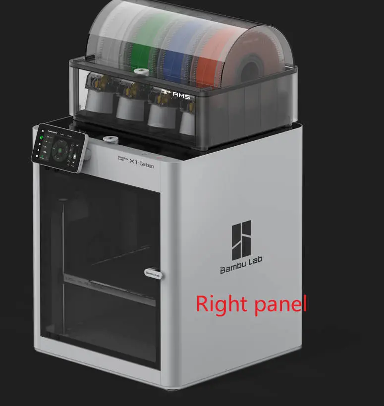 Oversigt over højre sidepanel på X1-serien