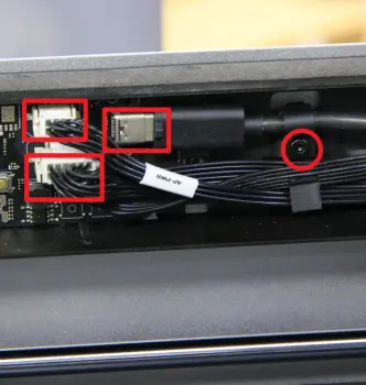 USB-C-kabel på AP-kort