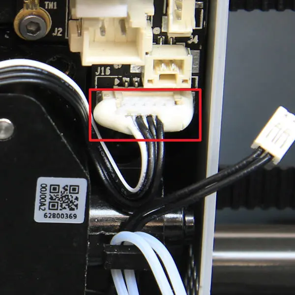 Frakobl hotend-kabler trin 2