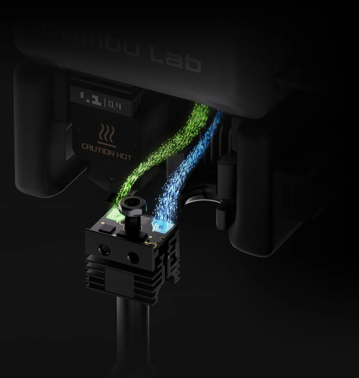 Bambu Lab H2C Laser Full Combo 10W - Dual-nozzle multicolor