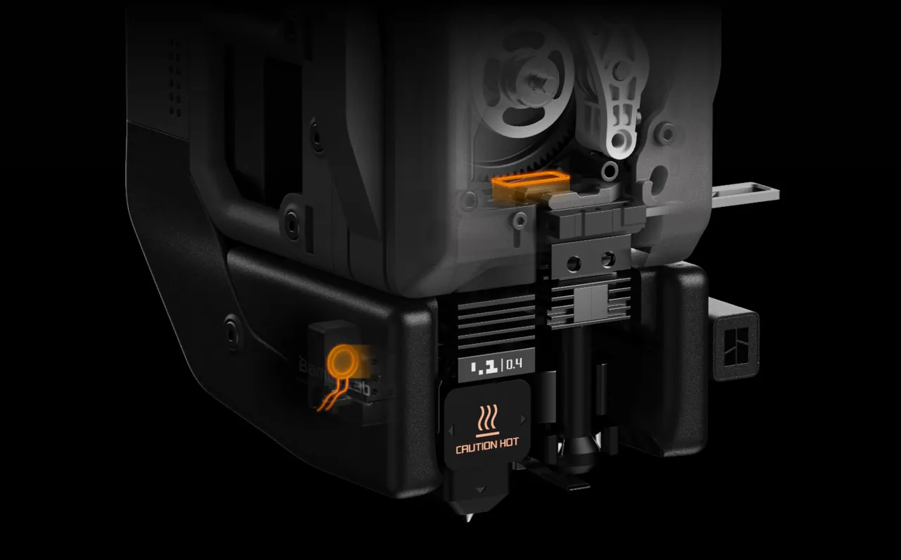 Bambu Lab H2C Laser Full Combo 10W - Induktions-hotends