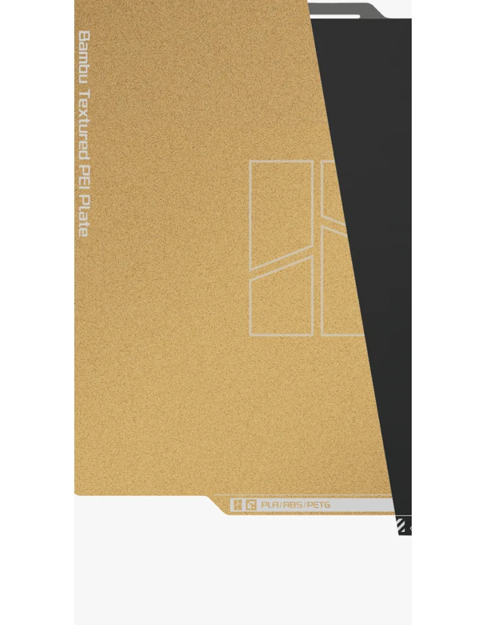 Bambu Lab X2D - Tekstureret PEI-plade
